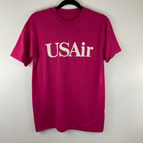 Pink USAir t-shirt - Picture 3 of 4